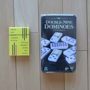 NWT Game Bundle Dominoes Taco Cat Goat Cheese Pizza